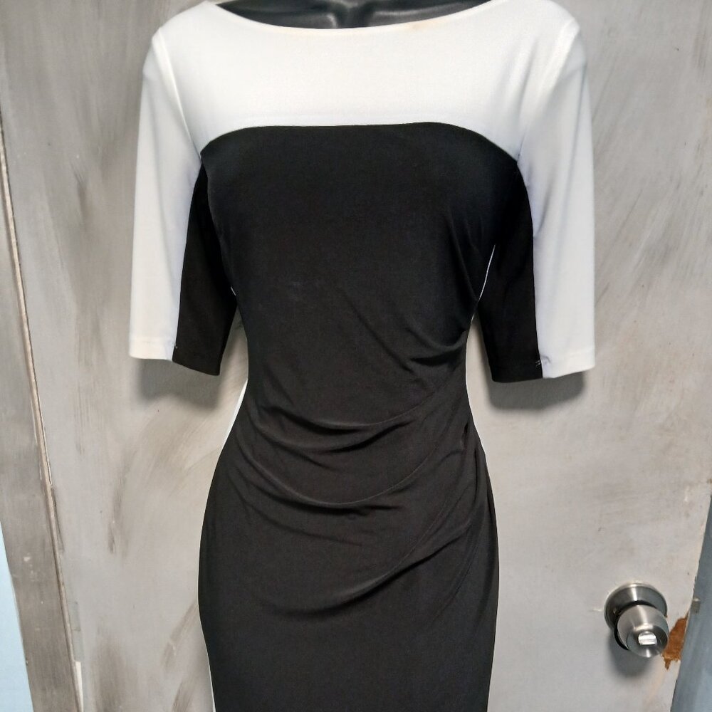 Ralph Lauren Black and White Dress